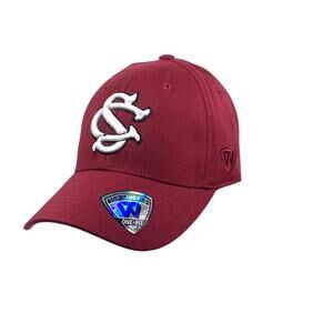 South Carolina Gamecocks Hat Cap Top of the World One Fit Scarlett Stretch New
